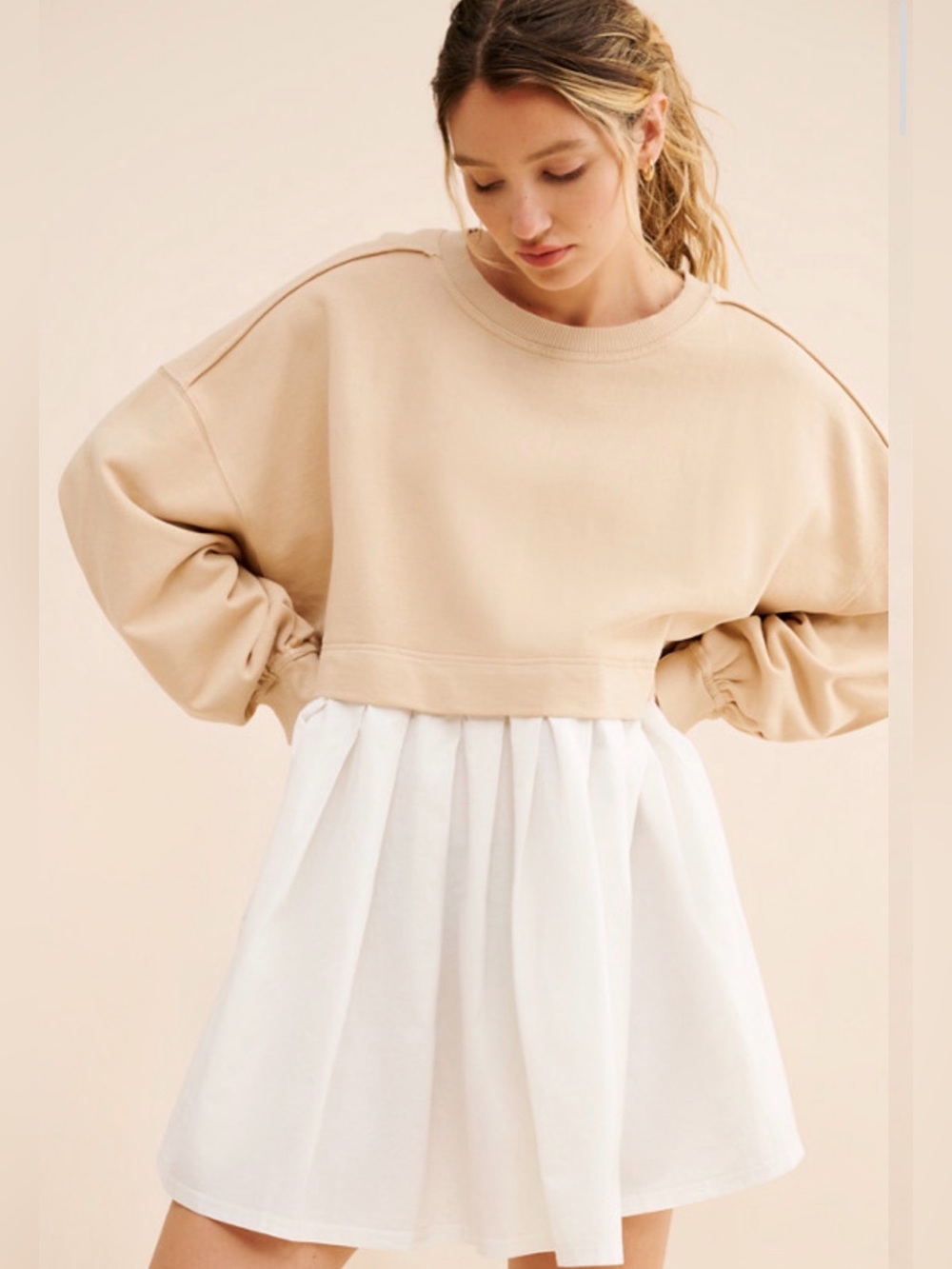 Free People Eleanor Sweatshirt Tunic